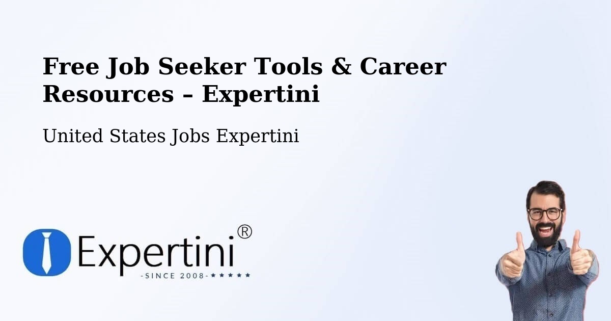 Free Job Seeker Tools & Career Resources – Orangeburg - Orangeburg, United States Jobs Expertini
