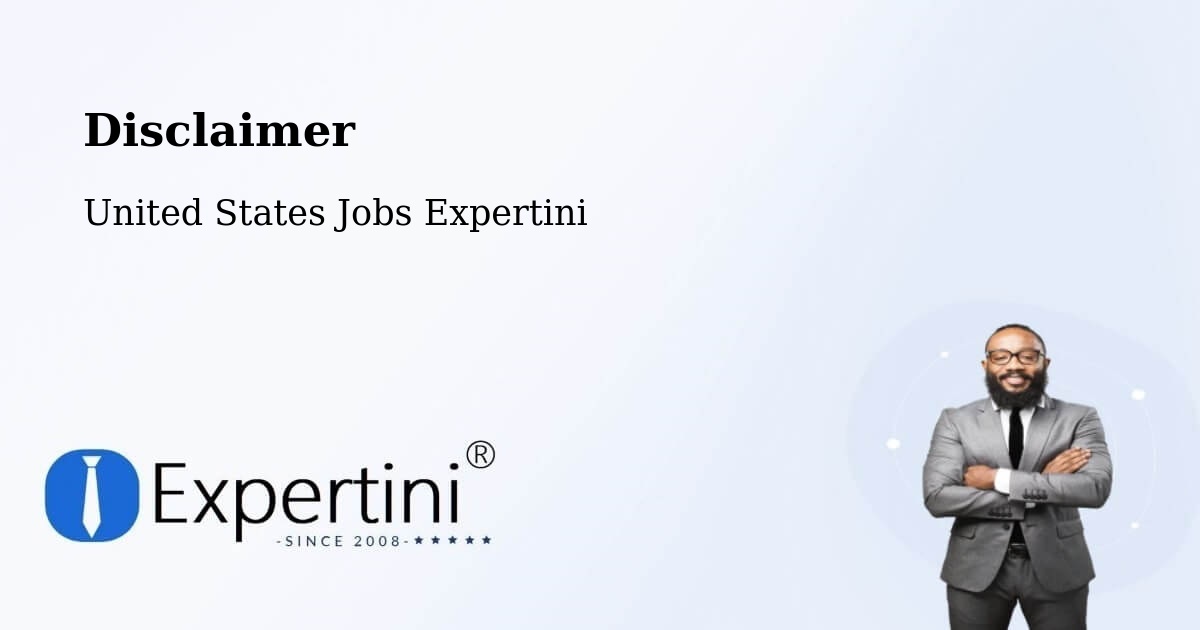 Disclaimer – Orangeburg - United States Jobs Expertini